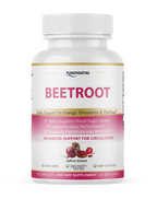 Beetroot, Circulation & Energy Wellness Support - 60 Capsules