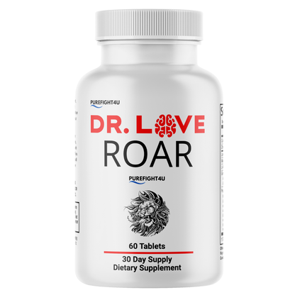 Dr. Love Roar Supports Energy and Vitality Male Health Supplement | 60 Tablets