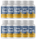 Liver Health RX Formula Supplement Pure Health 10 Bottles 600 Capsules