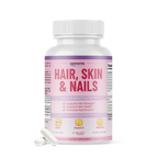 Purefight4u Hair, Skin & Nails Supports Healthy Hair Growth wBiotin -60 Capsules