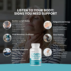 Lymph System Daily Capsules for Support Lymphatic System Supplement, 10 Bottles