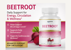 Beetroot, Circulation & Energy Wellness Support - 60 Capsules