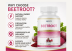 Beetroot, Circulation & Energy Wellness Support - 60 Capsules