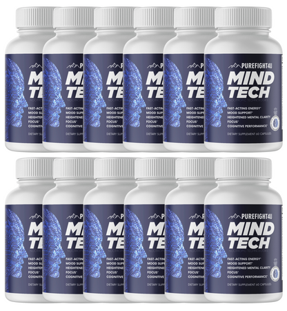 MindTech NootropicTechnologies  Brain Booster Supplement 12 Bottles 720 Capsules