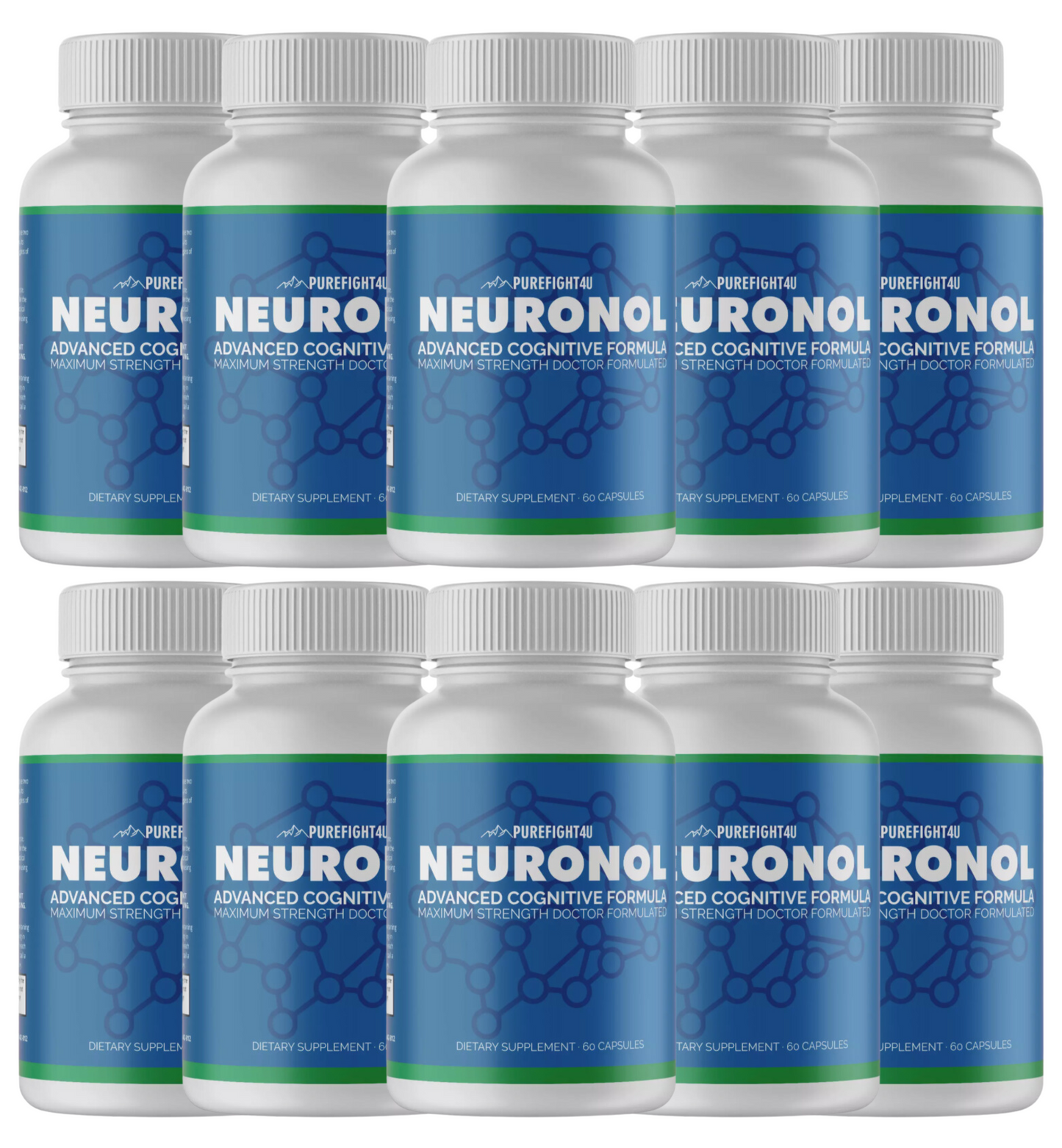 Neuronol Advanced Cognitive Formula 10 Bottles 600 Capsules