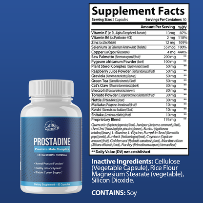 Prostadine 12 Bottles  720 Capsules