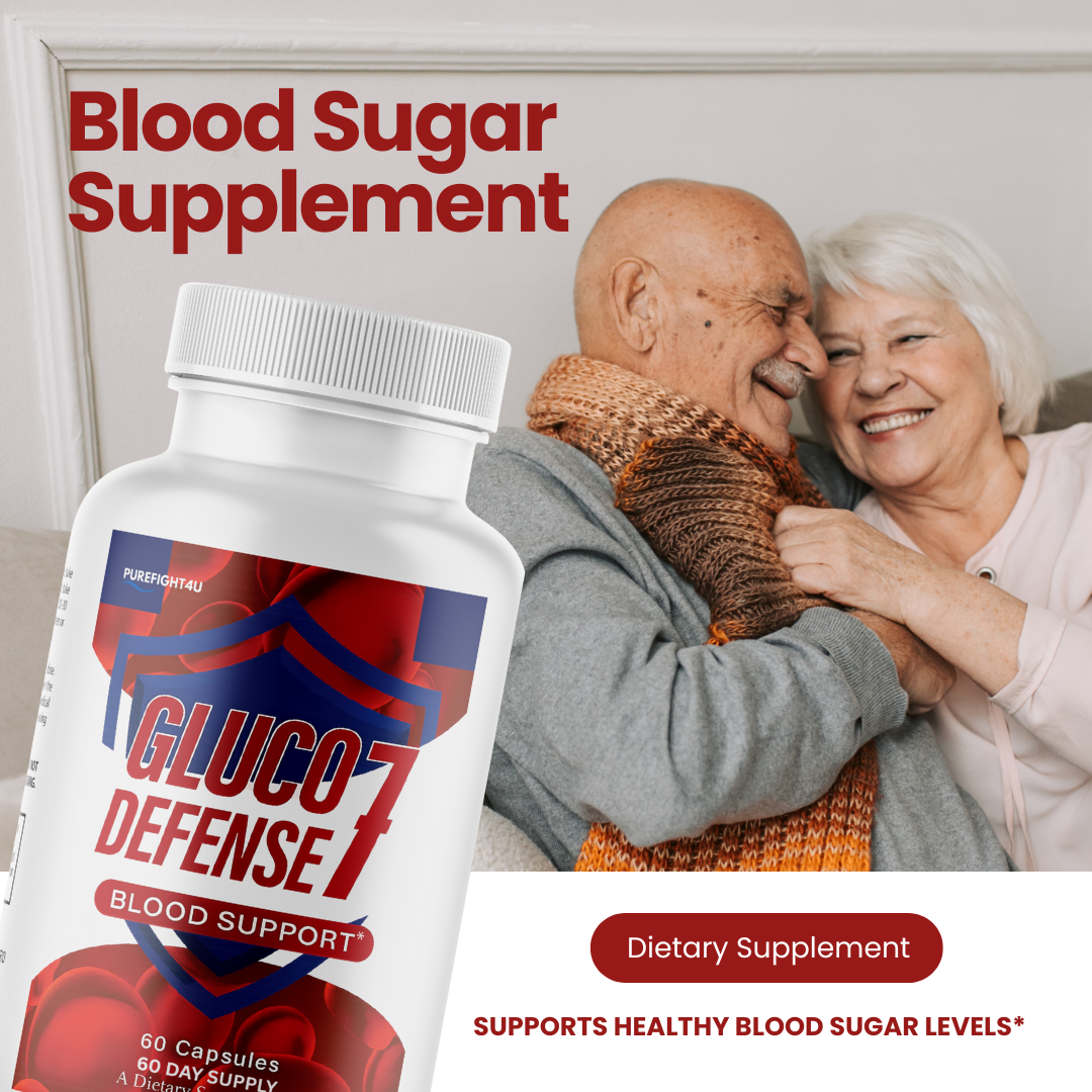 Gluco Defense 7 Natural Blend Glycogen Supplement - 1 Bottles ,60 Capsules