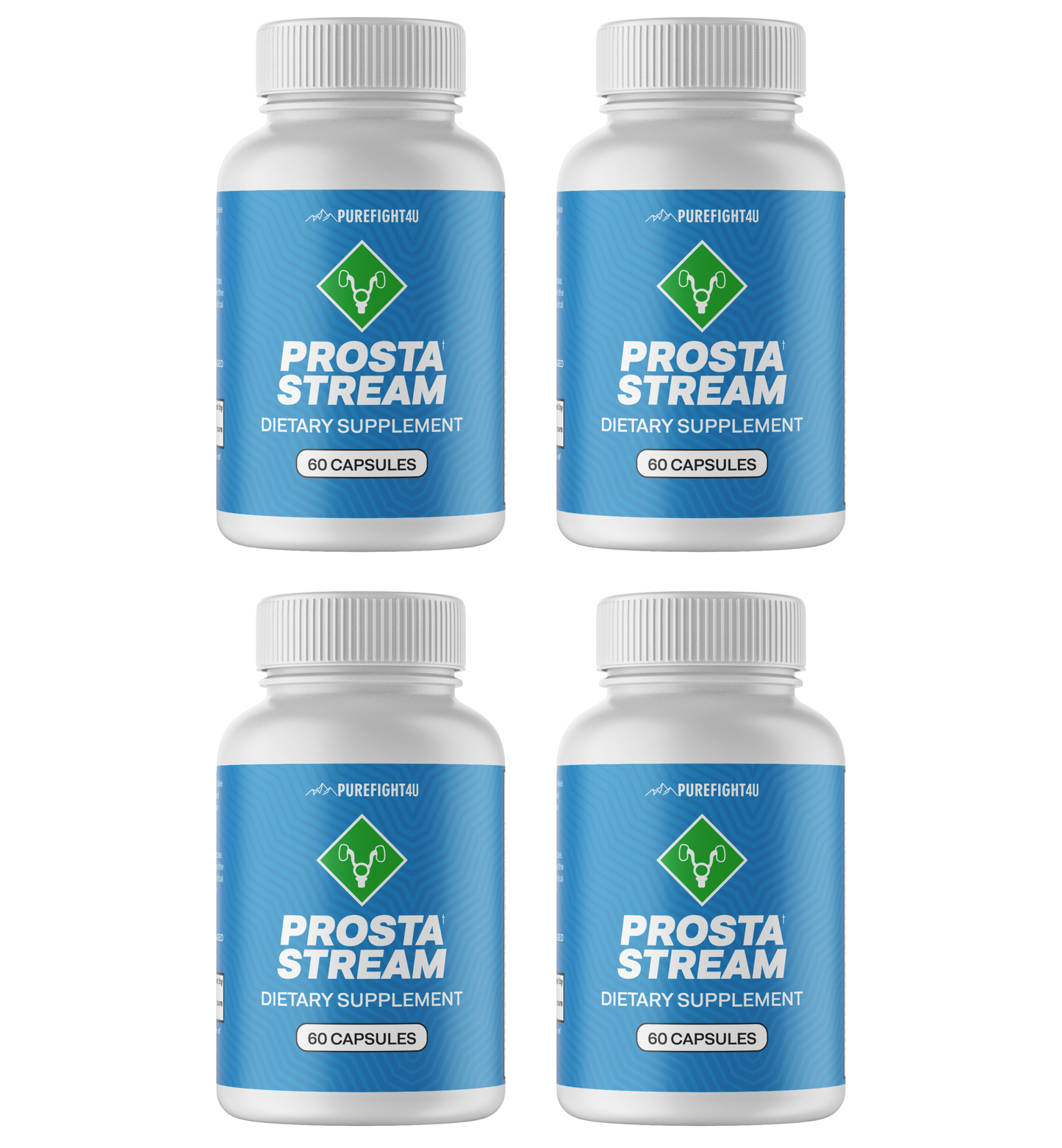 Prosta Stream Dietary Supplement 4 Bottles 240 Capsules