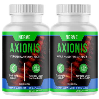 Axionis Advanced Nerve Support Formula Supplement | 2 Bottles