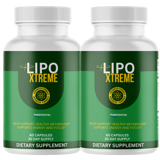 Lipo Xtreme Advanced Weight Loss Supplement | 2 Bottles  120 Capsules