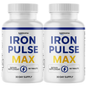 Iron Plus Max Performance Supplement for Energy and Confidence | 2 Bottles 120 Tablets