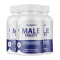 Male Tablets Daily Wellness Support for Energy & Vitality Supplement- 3 Bottles