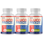 Gluco Freeze Natural Formula Blood Sugar Support Supplement, 60 Capsules