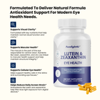Lutein & Zeaxanthin Eye & Vision Health Natural Formula Supplement - 10 Bottles