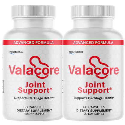 Valacore Joint Support Formula Supplement | 2 Bottles 120 Capsules