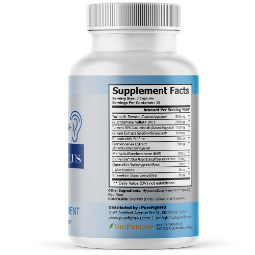 Ring Quiet Plus Hearing Support Formula 60 Capsules