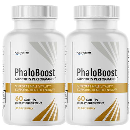 Phaloboost Pills for Men's Health and Vitality | 2 Bottles 120 Tablets
