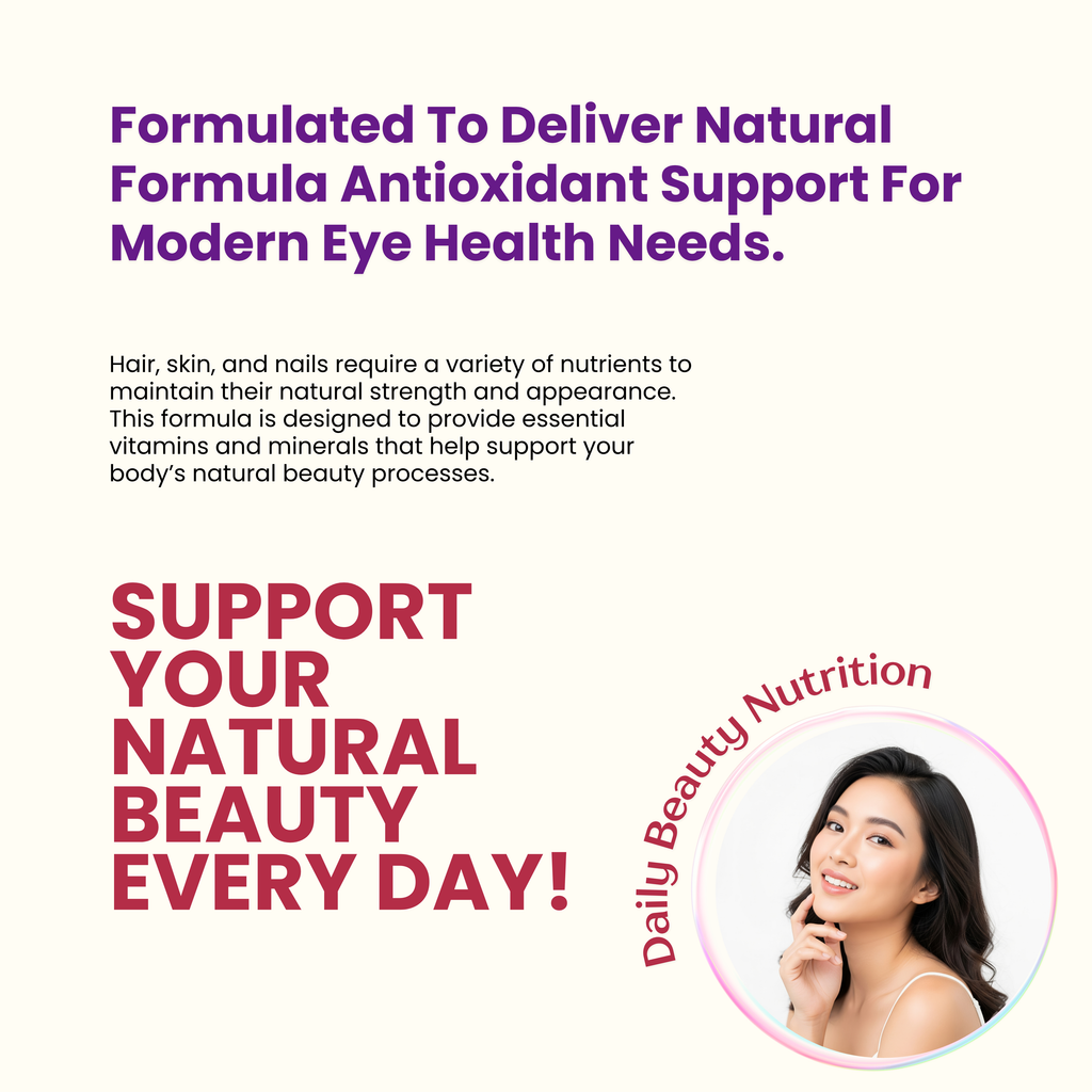 Purefight4u Hair, Skin & Nails Supports Healthy Hair Growth wBiotin - 10 Bottles