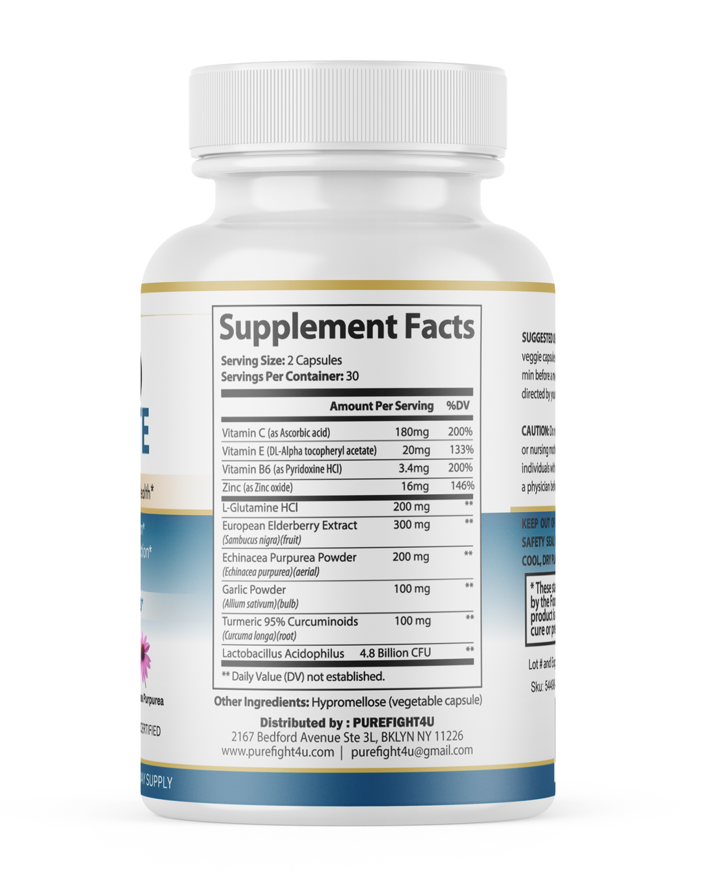 Viracid Complete Daily Immune Support for Overall Health - 60 Capsules