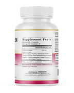 Multi Collagen Complex Type I II III V X 1800mg Skin Hair Nails Support 90 Capsules
