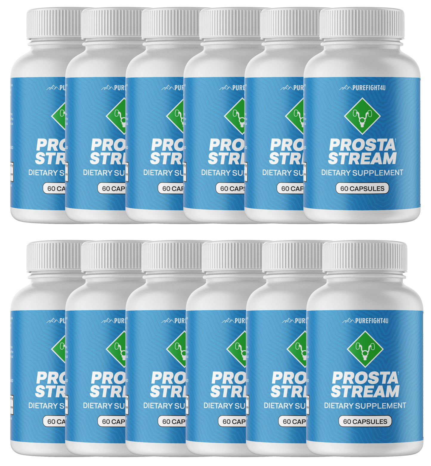 Prosta Stream Dietary Supplement 12 Bottles 720 Capsules