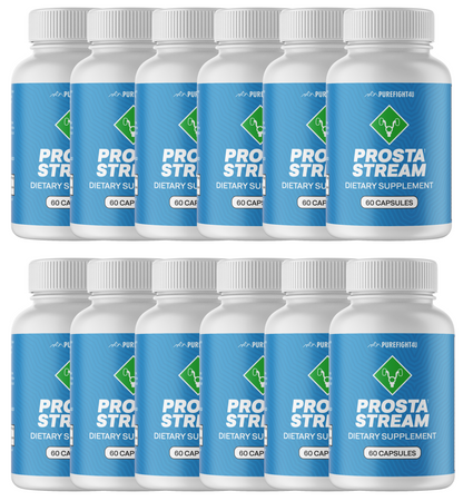Prosta Stream Dietary Supplement 12 Bottles 720 Capsules