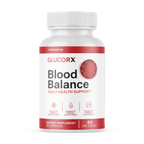GlucoRX - Blood Balance Support Formula Supplement - 60 Capsules