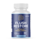 Flush Restore Gut Health Support Formula Supplement | 60 Capsules