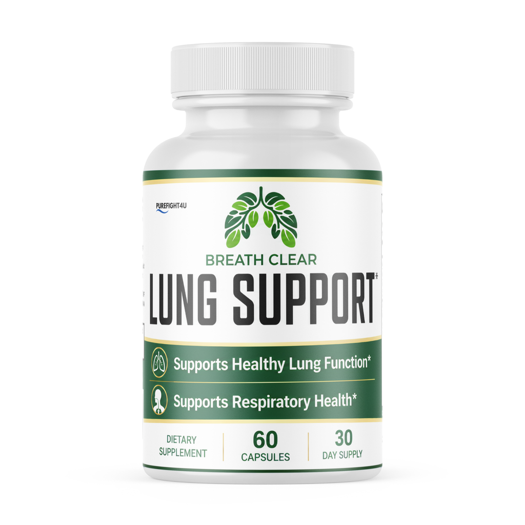 Breath Clear Lung Support Formula Dietary Supplement | 60 Capsules