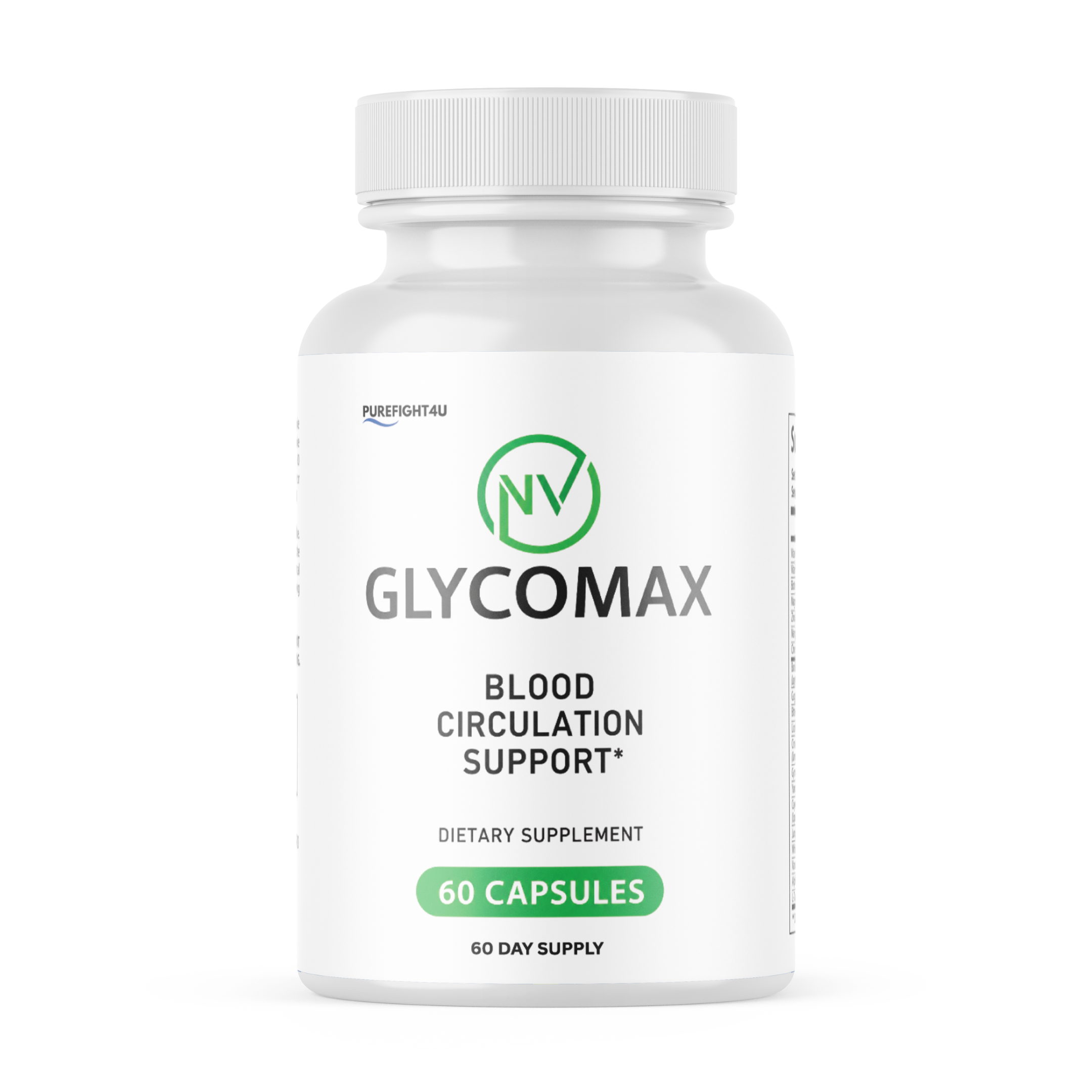 Glycomax - Blood Circulation Support Formula Supplement | 60 Capsules