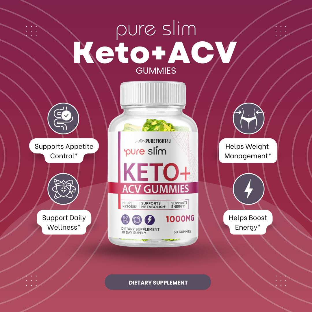 Keto+ ACV Gummies-60 Gummies