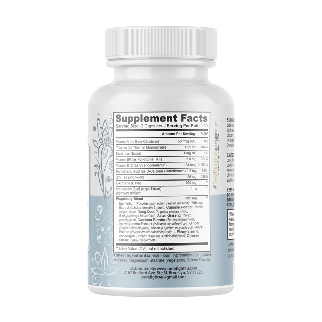 FemiCore Women's Daily Wellness Formula Supplement - 60 Capsules | 3 Bottles