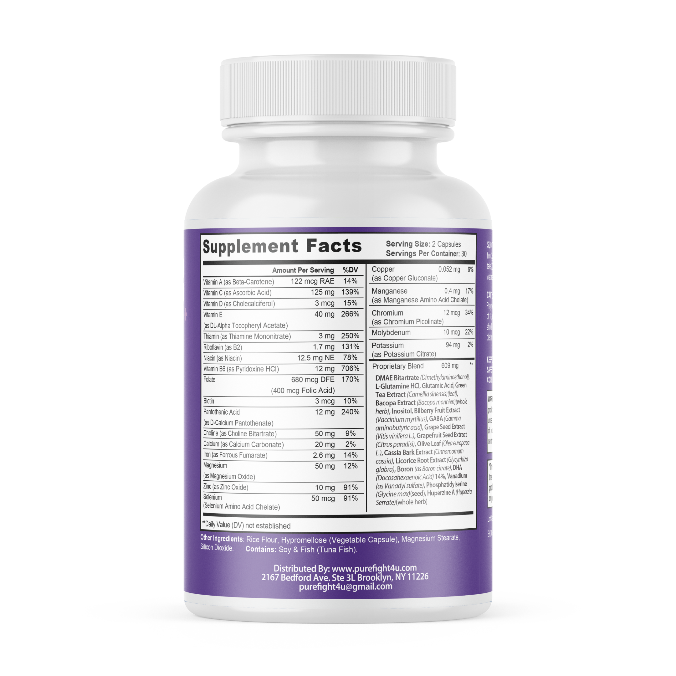 Apex Neuro Elite Focus & Clarity Support Supplement  | 60 Capsules