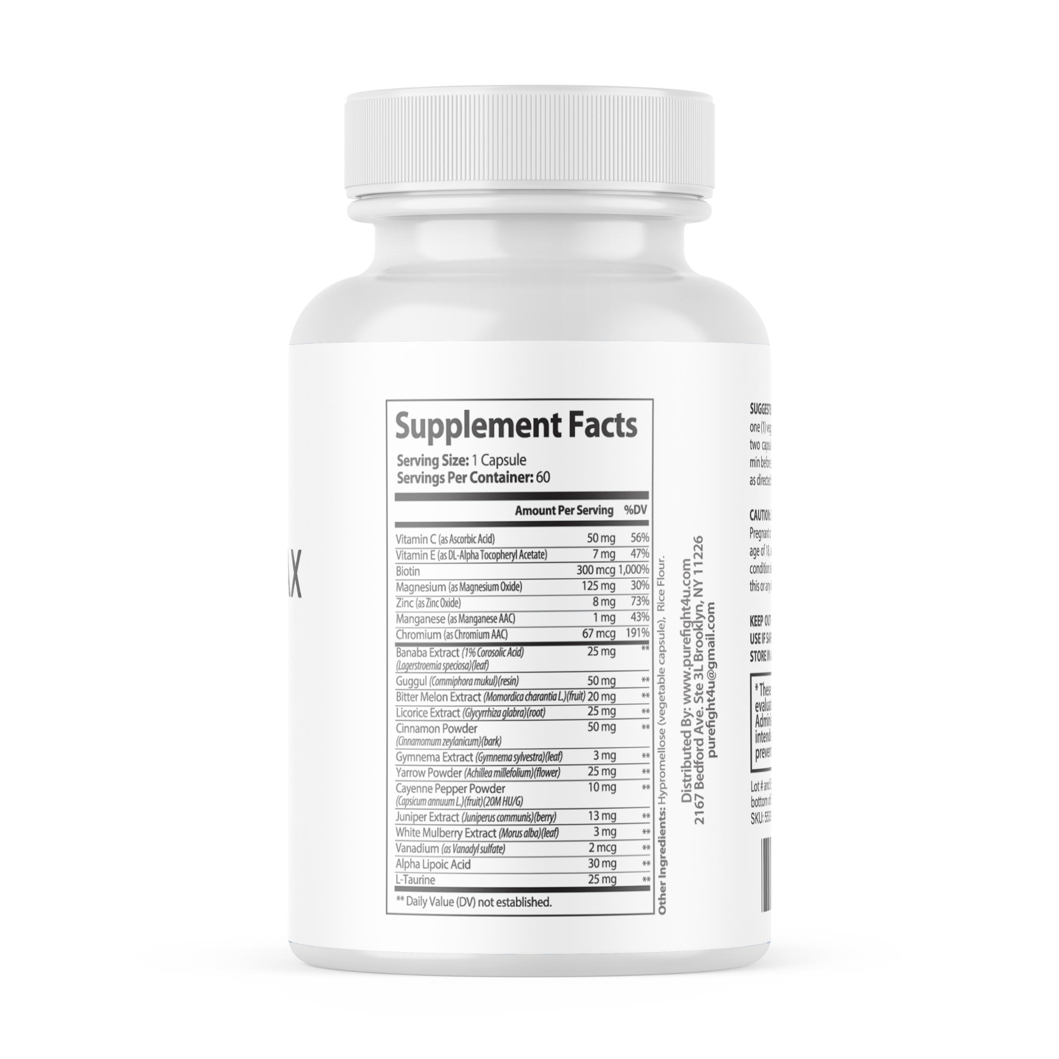 Glycomax - Blood Circulation Support Formula Supplement | 60 Capsules