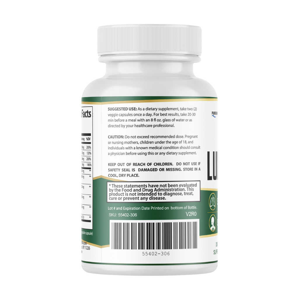 Breath Clear Lung Support Formula Dietary Supplement | 60 Capsules