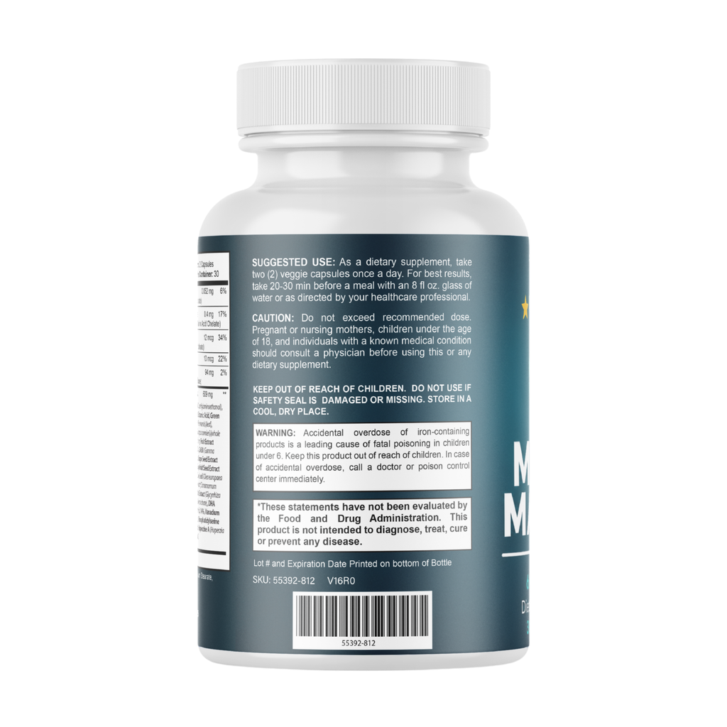 MemoMatrix Supports Cognitive Memory & Focus Supplement | 60 Capsules