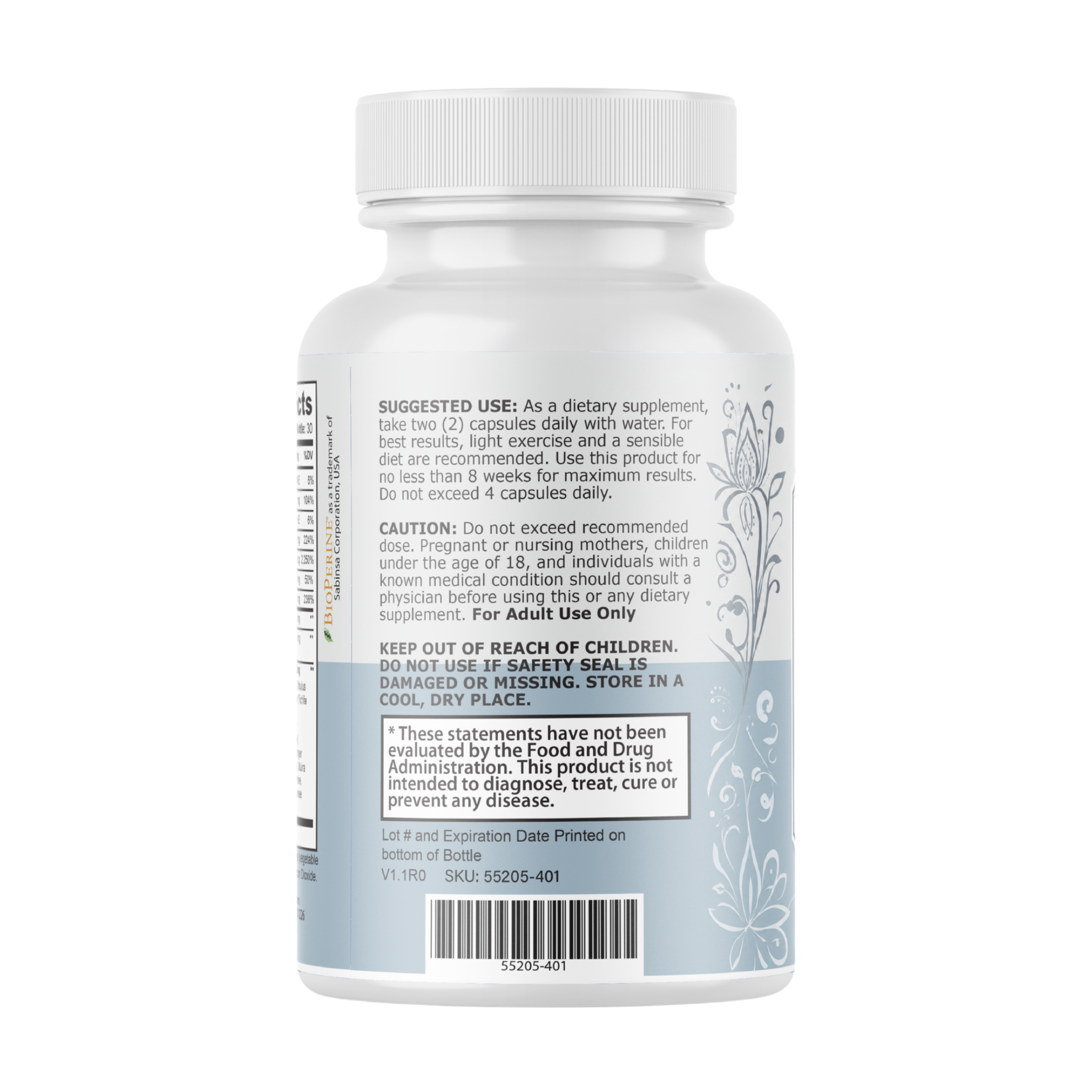 FemiCore Women's Daily Wellness Formula Supplement - 60 Capsules | 3 Bottles