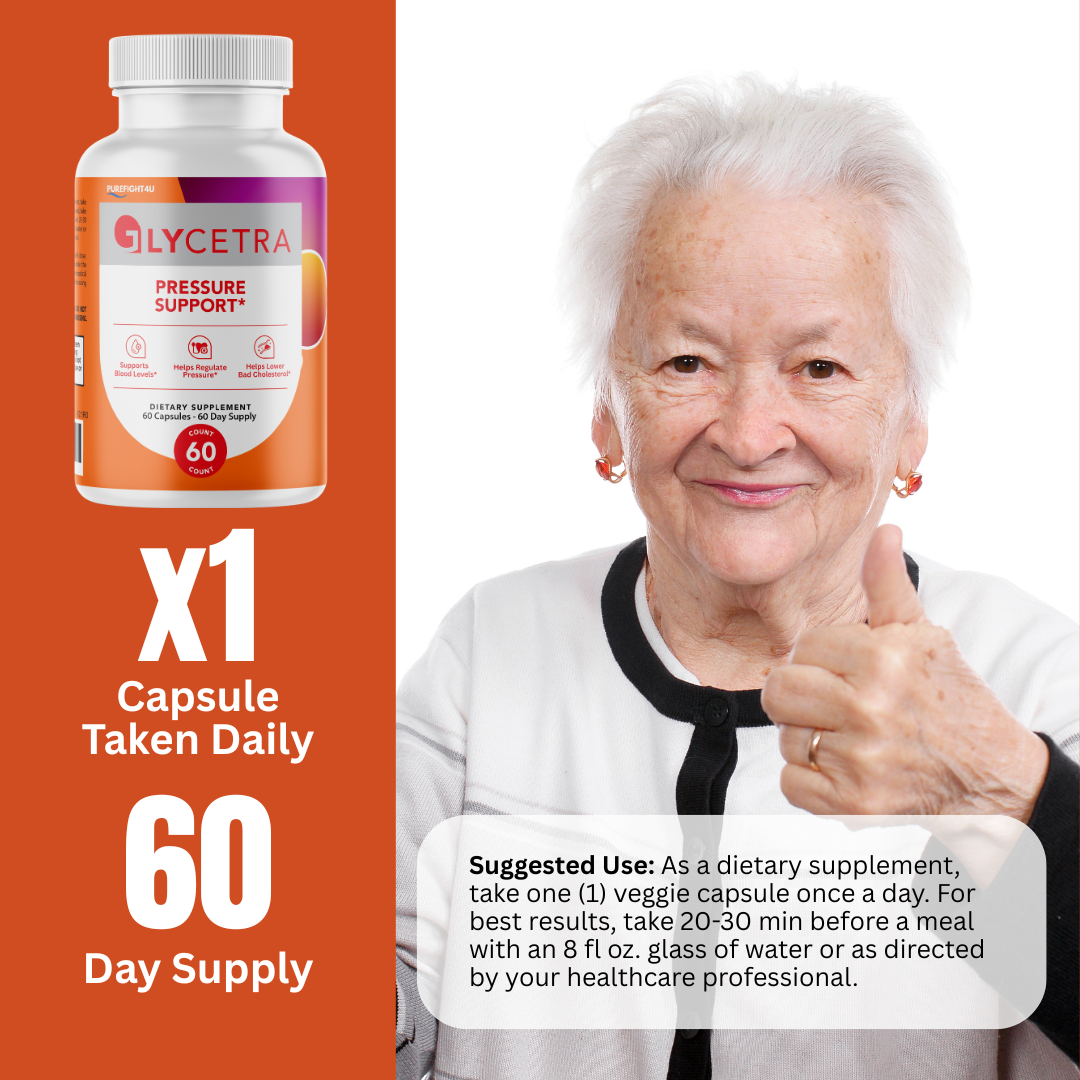 Glycetra Advanced Glycogen Dietary Supplement  - 60 Capsules