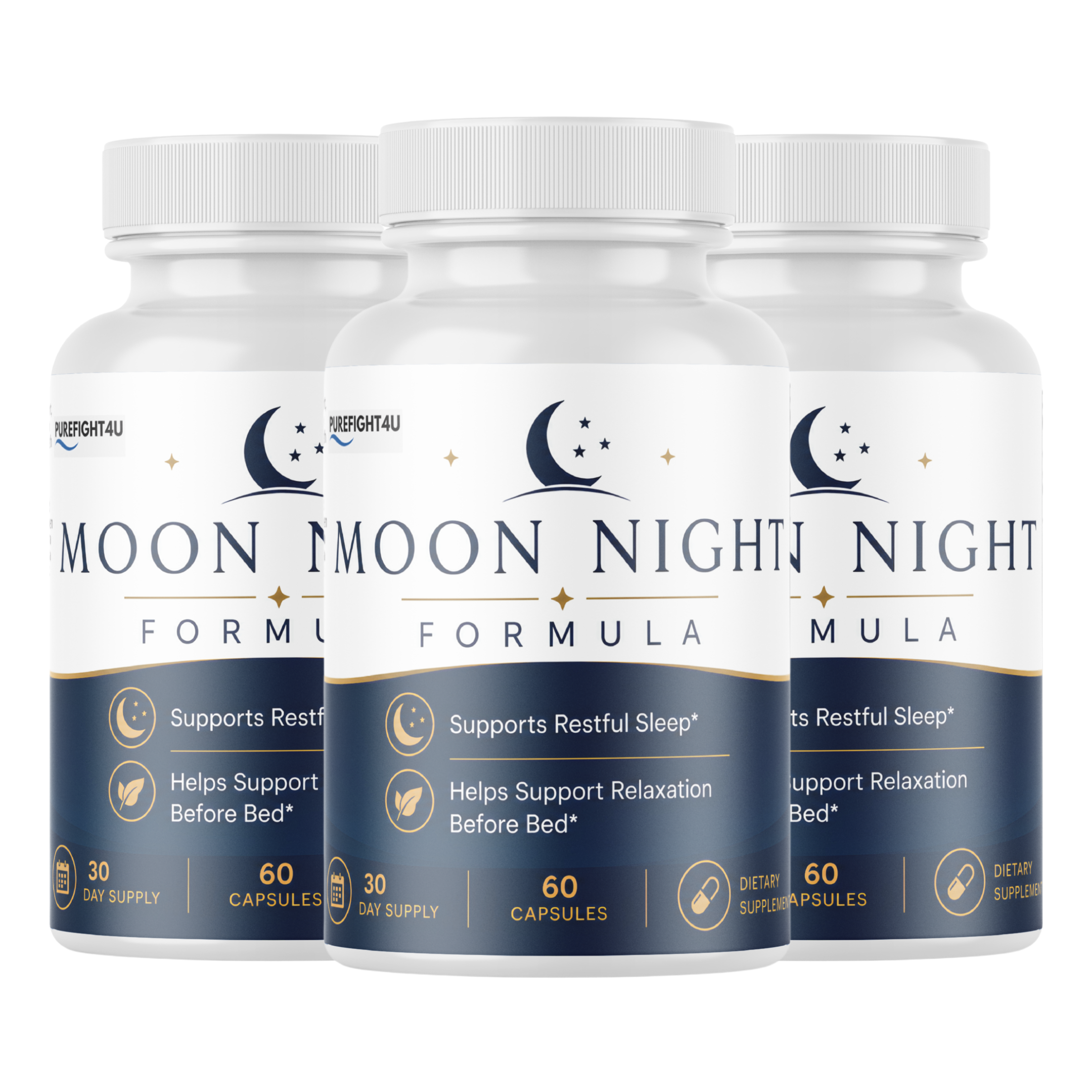 Moon Night Formula Supports Relaxation & Restful Sleep | 60 Capsules