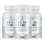 FemiCore Women's Daily Wellness Formula Supplement - 60 Capsules | 3 Bottles