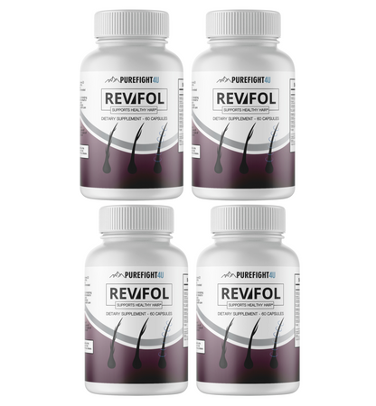 Revifol Hair Skin and Nails Supplement 4 Bottles 240 Capsules