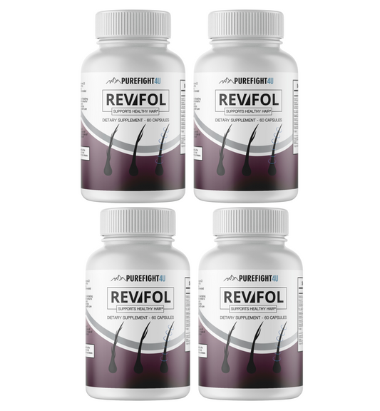 Revifol Hair Skin and Nails Supplement 4 Bottles 240 Capsules