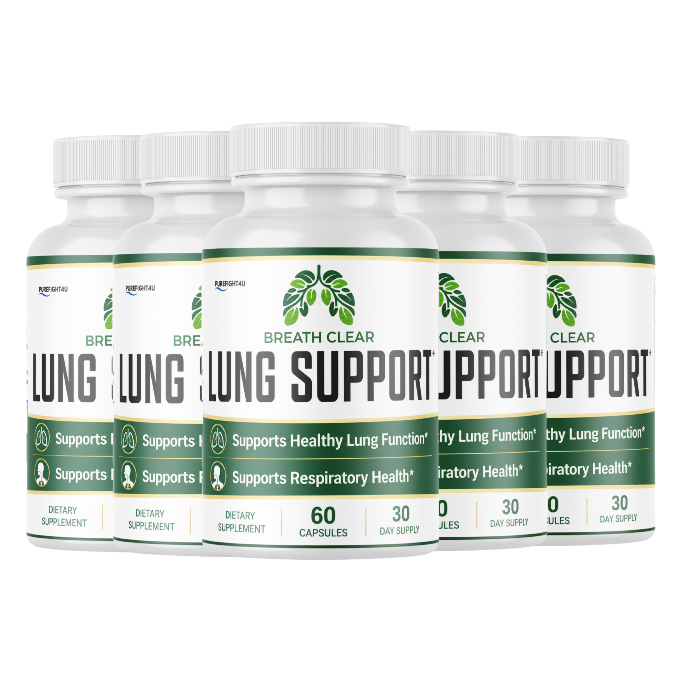 Breath Clear Lung Support Formula Dietary Supplement | 60 Capsules