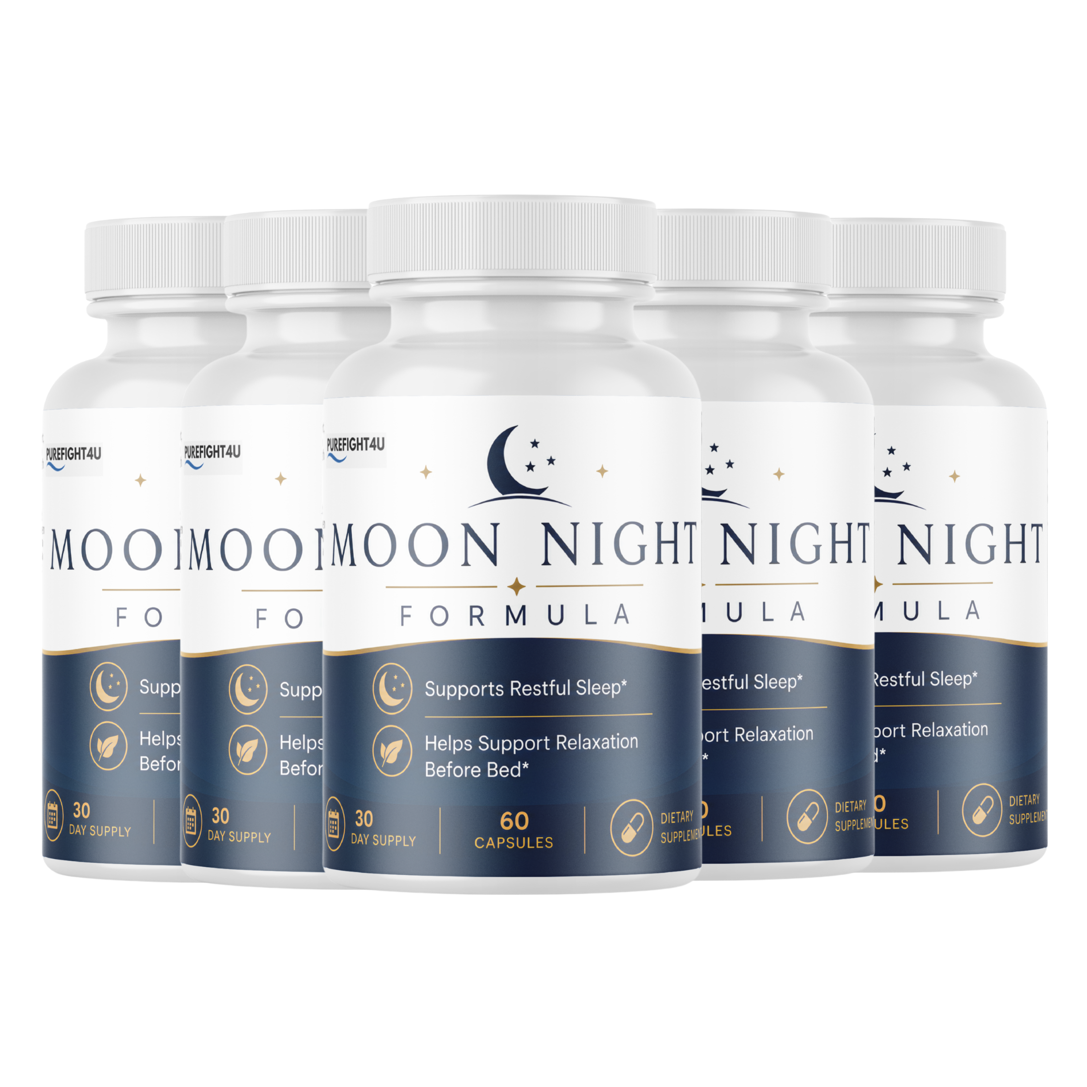 Moon Night Formula Supports Relaxation & Restful Sleep | 60 Capsules