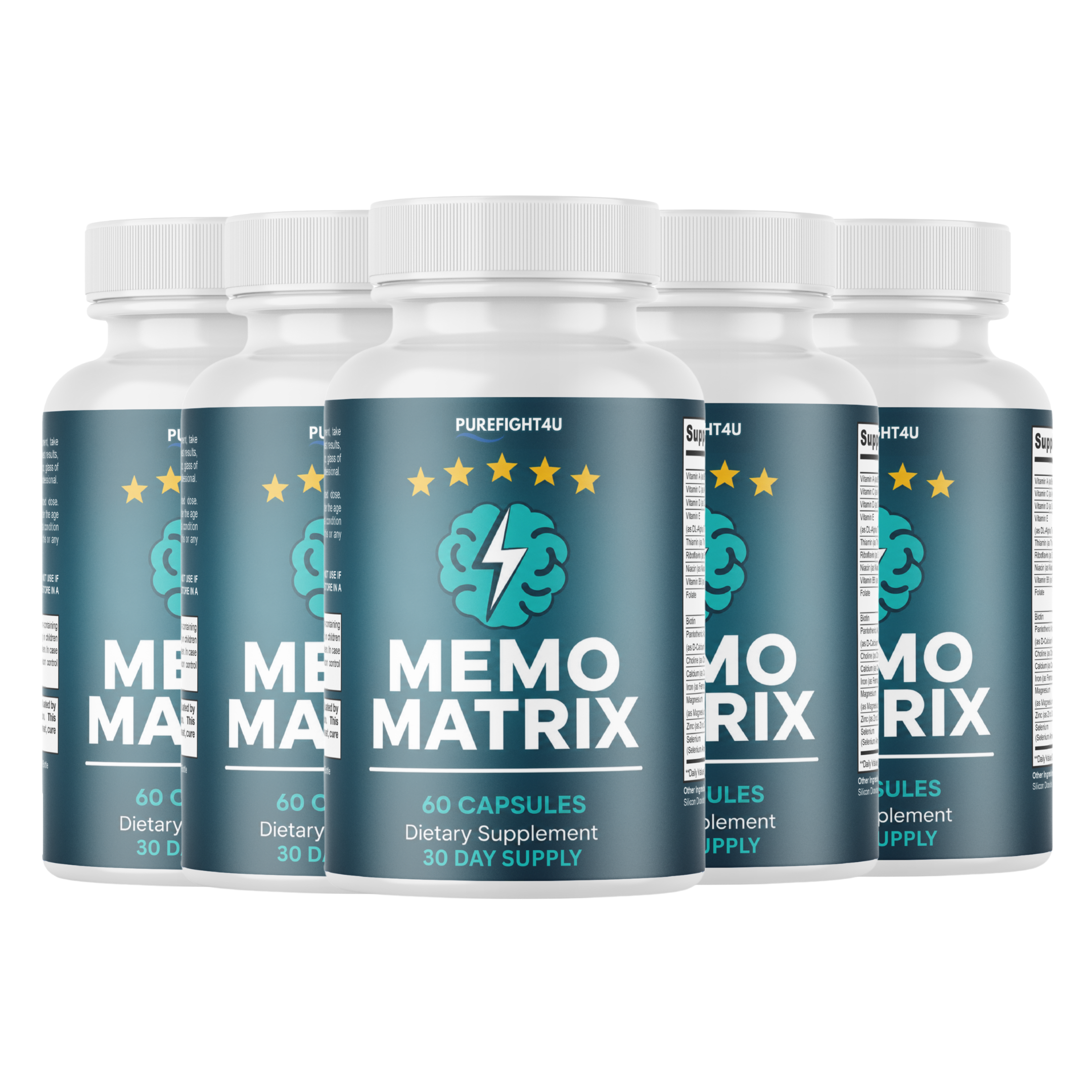 MemoMatrix Supports Cognitive Memory & Focus Supplement | 60 Capsules