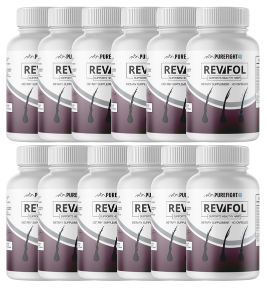 Revifol Hair Skin and Nails Supplement 12 Bottles 720 Capsules