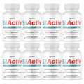 SilActiv Healthy Weight Support | Energy & Digestive Wellness Formula | 60 Capsules - 8 Bottles
