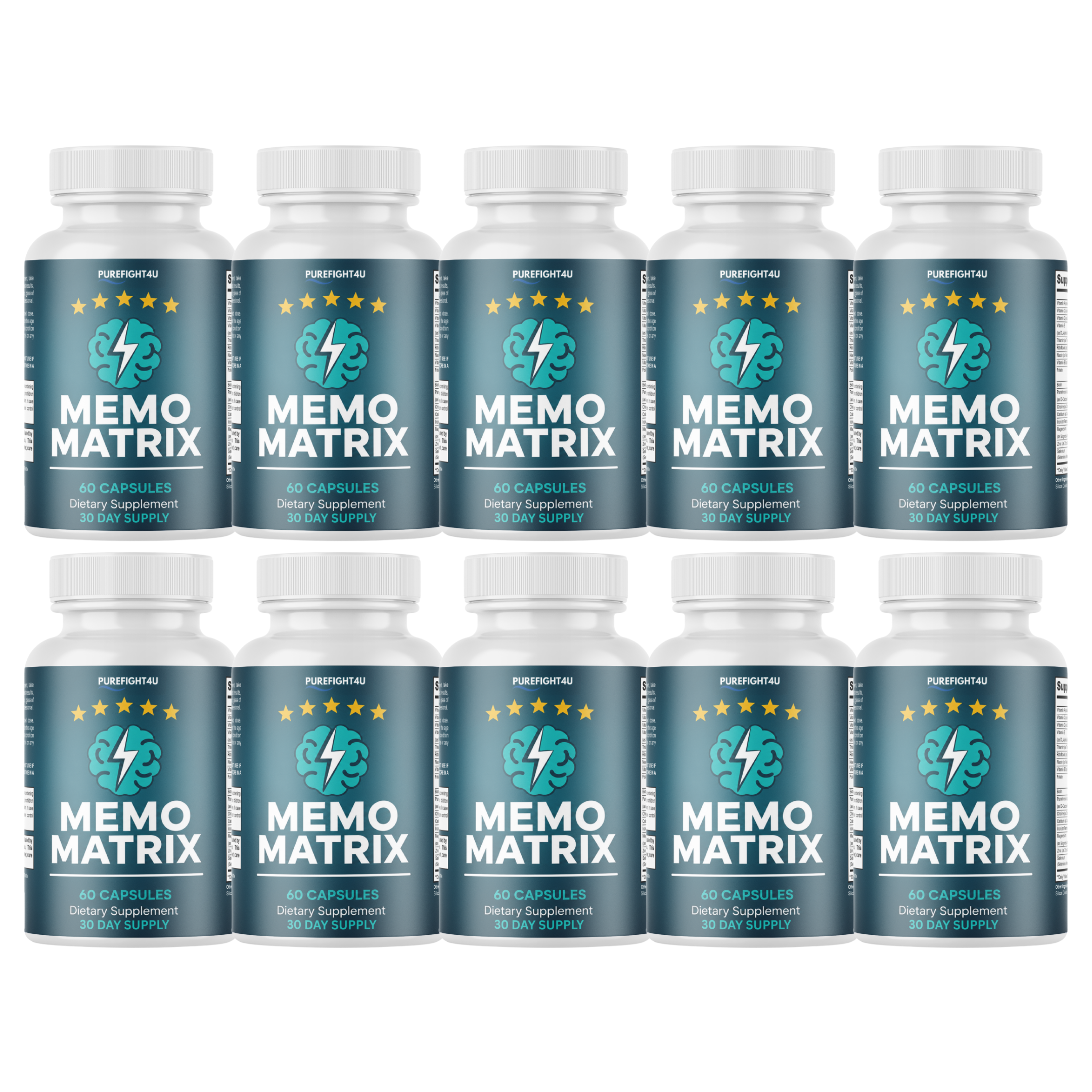 MemoMatrix Supports Cognitive Memory & Focus Supplement | 60 Capsules