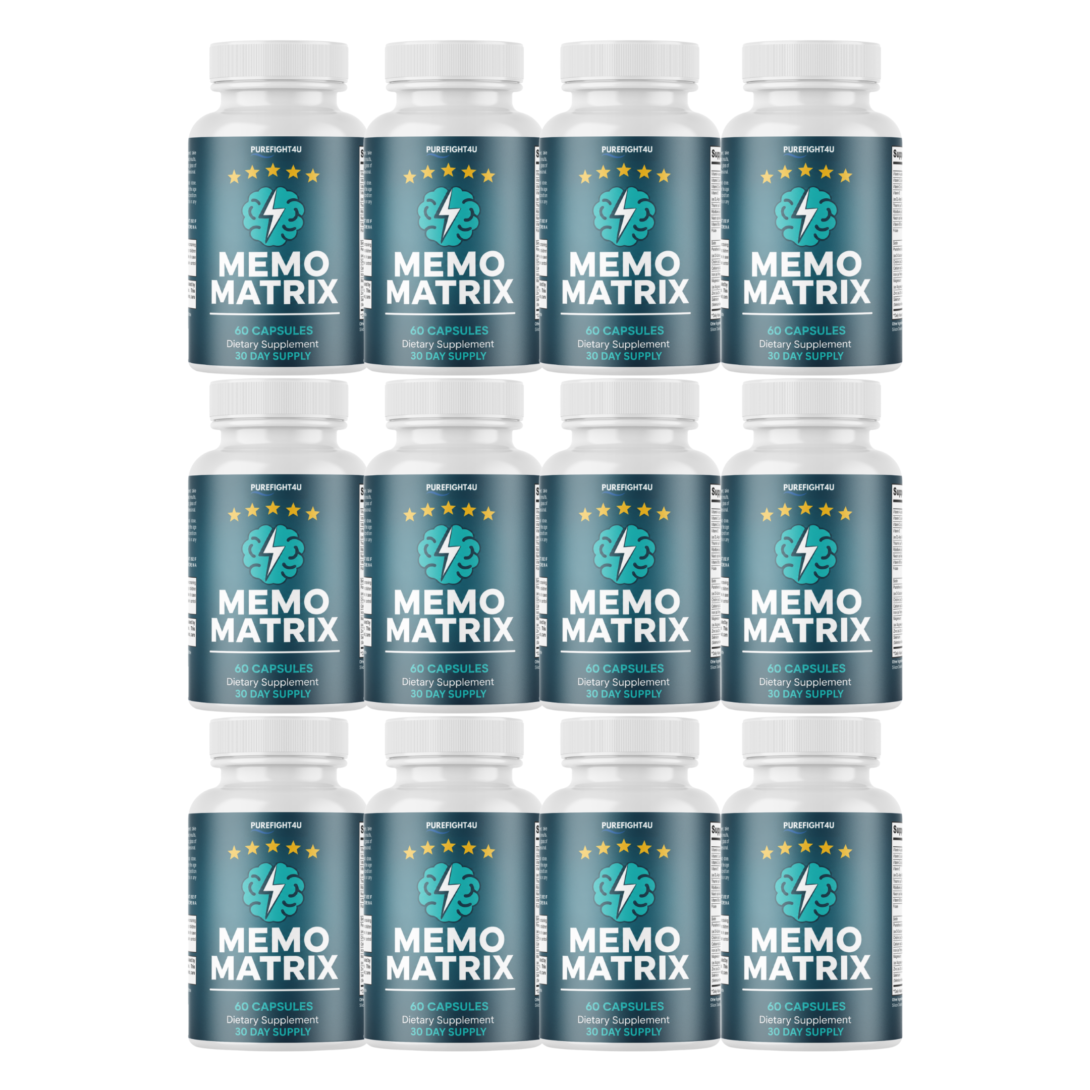 MemoMatrix Supports Cognitive Memory & Focus Supplement | 60 Capsules