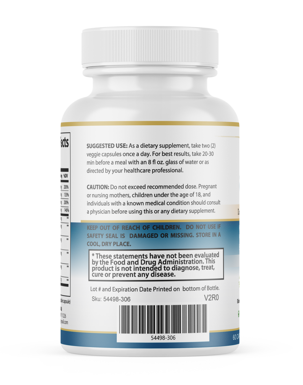 Viracid Complete Daily Immune Support for Overall Health - 60 Capsules
